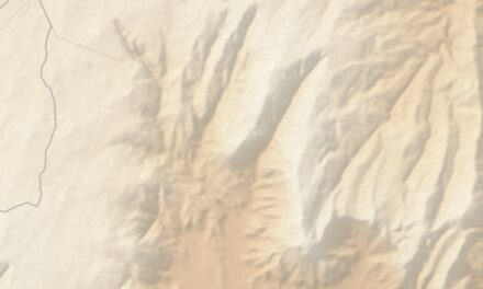 Beautifully Detailed Map of Kaibab Band of Paiute Indians, Arizona