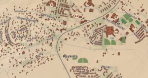 Kayenta, Arizona map detail