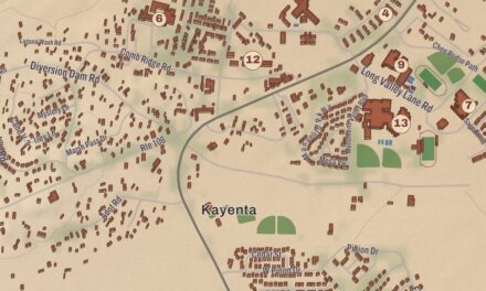 Beautifully Detailed Map of Kayenta, Arizona