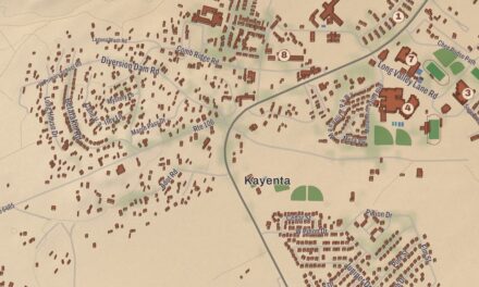 Beautifully Detailed Map of Kayenta, Arizona
