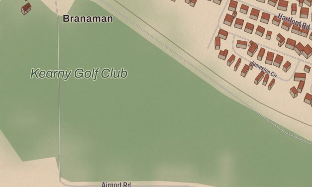 Beautifully Detailed Map of Kearny, Arizona
