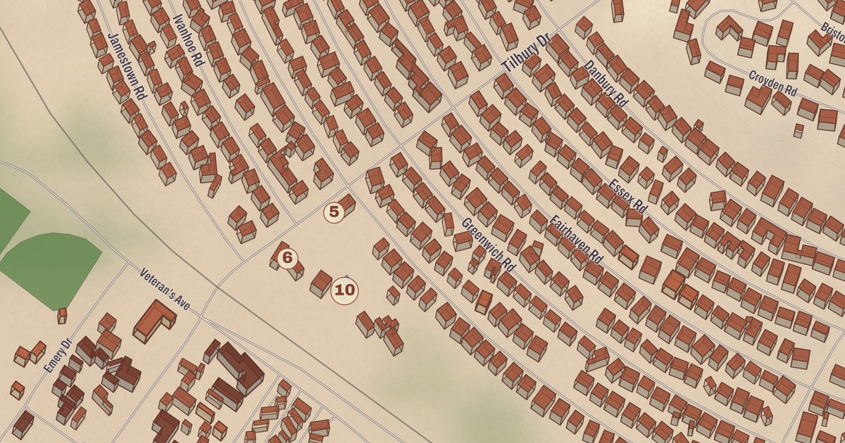 Beautifully Detailed Map of Kearny, Arizona