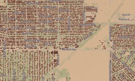 Beautifully Detailed Map of Kingman, Arizona