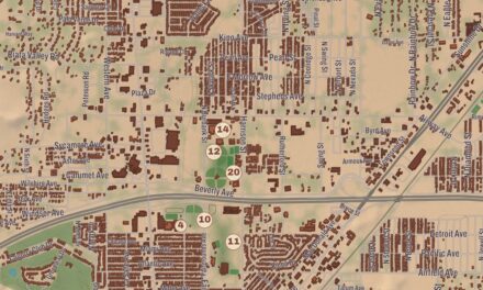 Beautifully Detailed Map of Kingman, Arizona