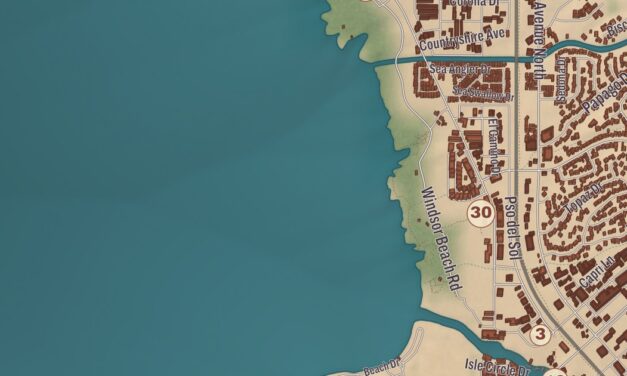 Beautifully Detailed Map of Lake Havasu City, Arizona