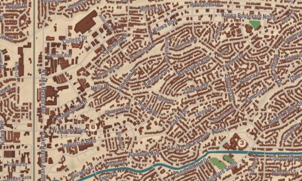 Beautifully Detailed Map of Lake Havasu City, Arizona