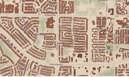 Beautifully Detailed Map of Litchfield Park, Arizona