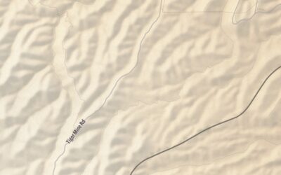 Beautifully Detailed Map of Mammoth, Arizona