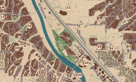 Beautifully Detailed Map of Marana, Arizona