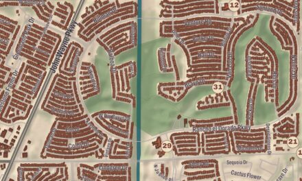 Beautifully Detailed Map of Maricopa, Arizona