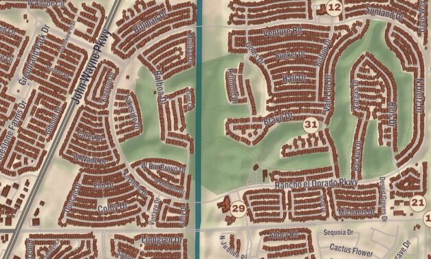 Beautifully Detailed Map of Maricopa, Arizona