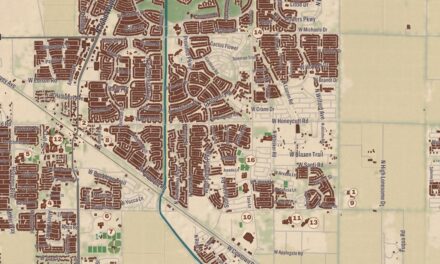 Beautifully Detailed Map of Maricopa, Arizona