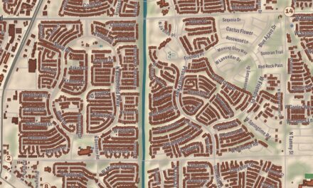 Beautifully Detailed Map of Maricopa, Arizona