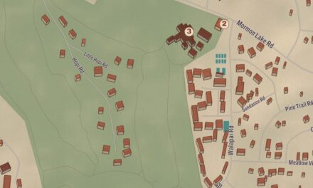 Beautifully Detailed Map of Munds Park, Arizona
