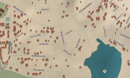 Beautifully Detailed Map of Munds Park, Arizona