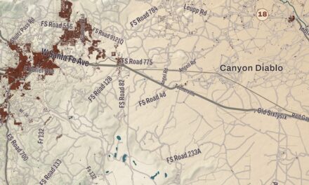 Beautifully Detailed Map of Navajo Nation, Arizona