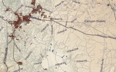 Beautifully Detailed Map of Navajo Nation, Arizona