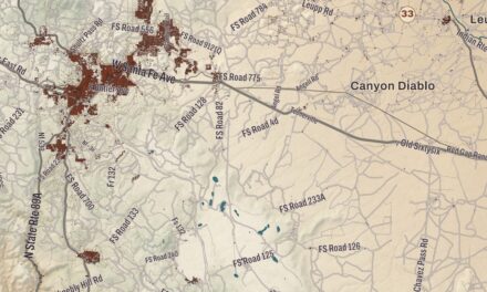 Beautifully Detailed Map of Navajo Nation, Arizona