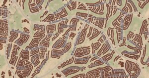 New River, Arizona map detail