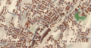 Nogales, Arizona map detail