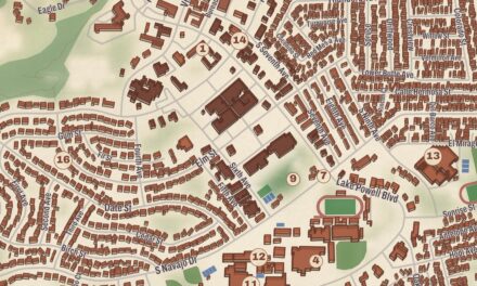 Beautifully Detailed Map of Page, Arizona