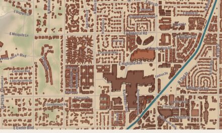 Beautifully Detailed Map of Paradise Valley, Arizona