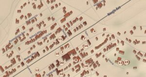 Patagonia, Arizona map detail