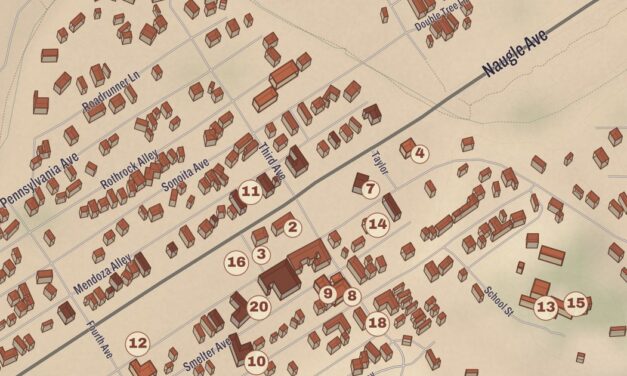 Beautifully Detailed Map of Patagonia, Arizona