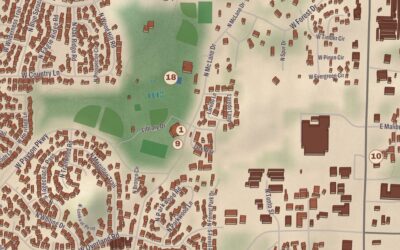 Beautifully Detailed Map of Payson, Arizona