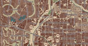 Peoria, Arizona map detail