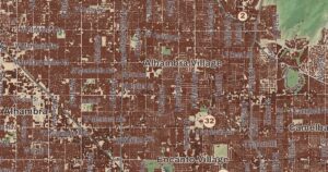 Phoenix, Arizona map detail