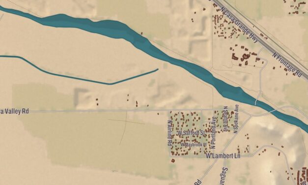 Beautifully Detailed Map of Picture Rocks, Arizona