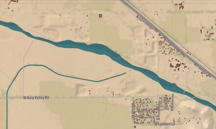 Beautifully Detailed Map of Picture Rocks, Arizona
