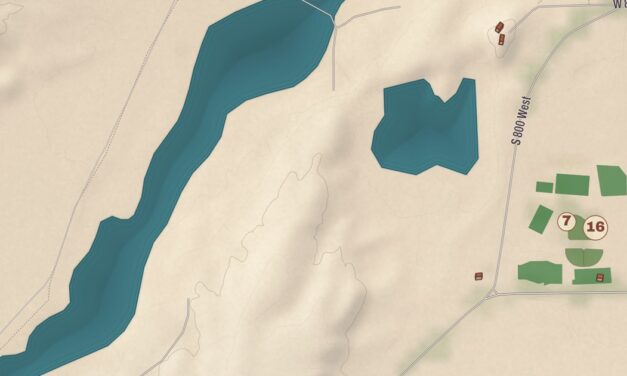 Beautifully Detailed Map of Pima, Arizona
