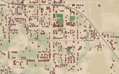 Beautifully Detailed Map of Pima, Arizona