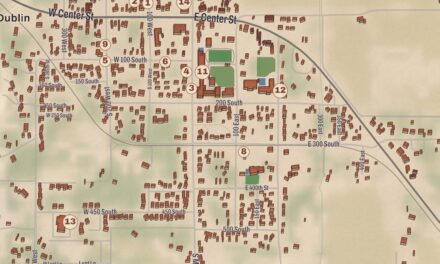 Beautifully Detailed Map of Pima, Arizona