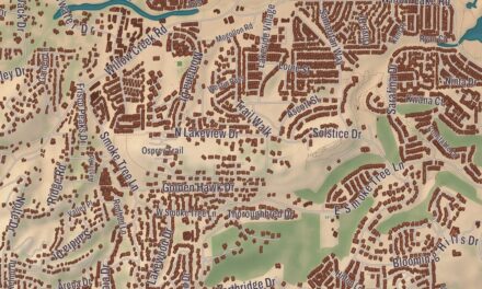Beautifully Detailed Map of Prescott, Arizona