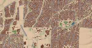 Prescott Valley, Arizona map detail
