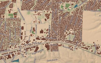 Beautifully Detailed Map of Prescott Valley, Arizona