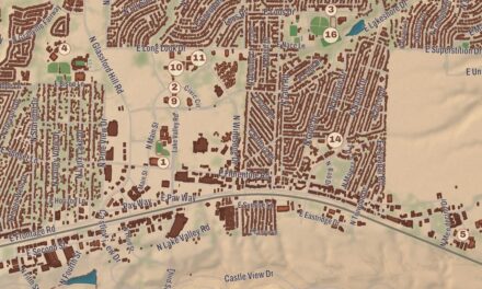 Beautifully Detailed Map of Prescott Valley, Arizona