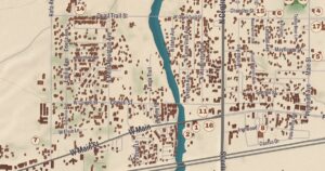 Quartzsite, Arizona map detail
