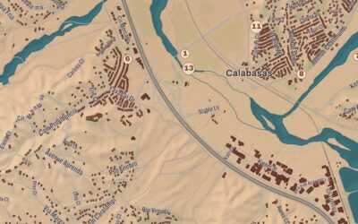 Beautifully Detailed Map of Rio Rico, Arizona