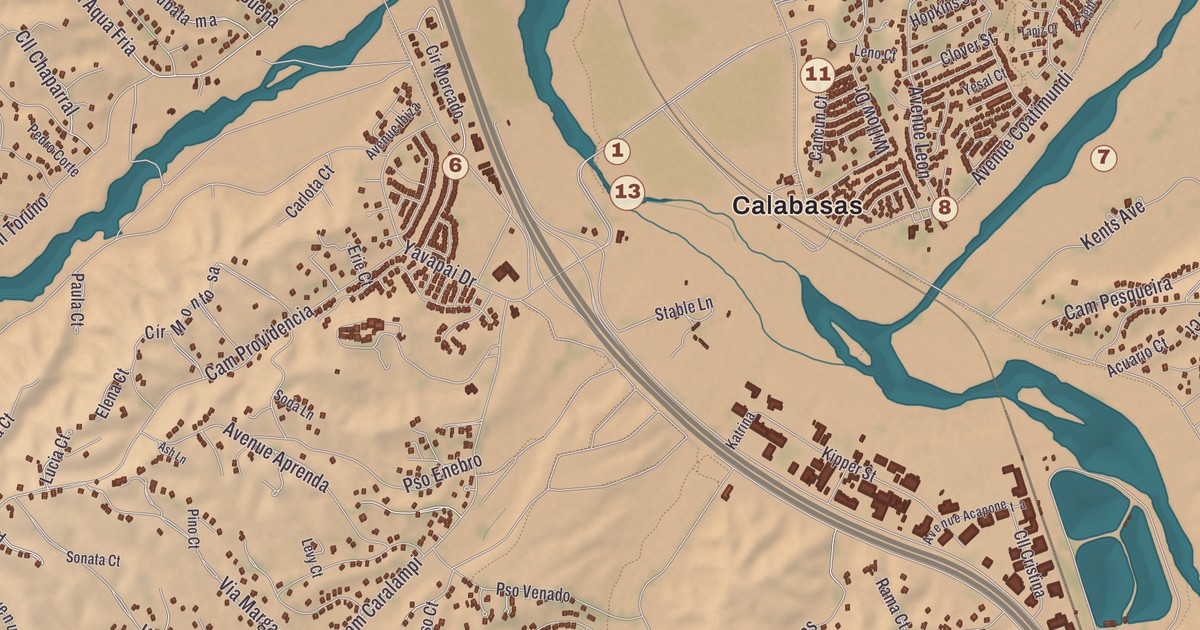 Beautifully Detailed Map of Rio Rico, Arizona