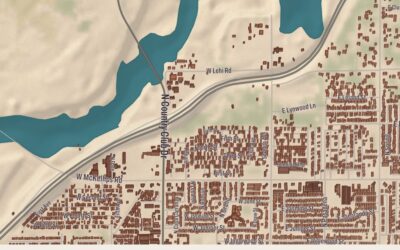 Beautifully Detailed Map of Salt River Pima-Maricopa Indian Community, Arizona