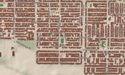 Beautifully Detailed Map of San Luis, Arizona