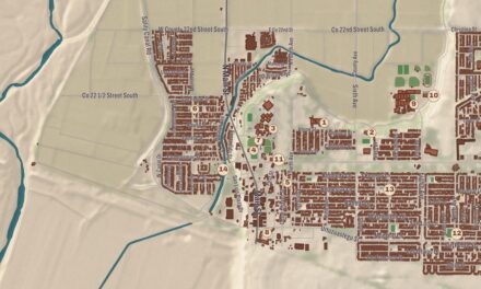 Beautifully Detailed Map of San Luis, Arizona