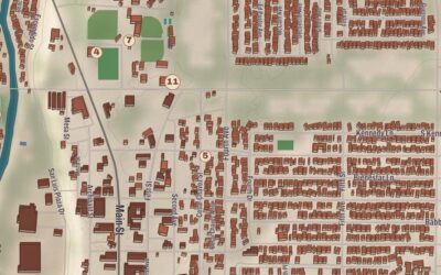 Beautifully Detailed Map of San Luis, Arizona
