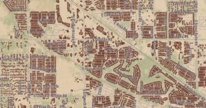 San Tan Valley, Arizona map detail