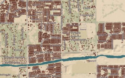Beautifully Detailed Map of San Tan Valley, Arizona