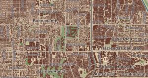 Scottsdale, Arizona map detail